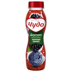Йогурт Чудо черника-ежевика 2,5% 260г
