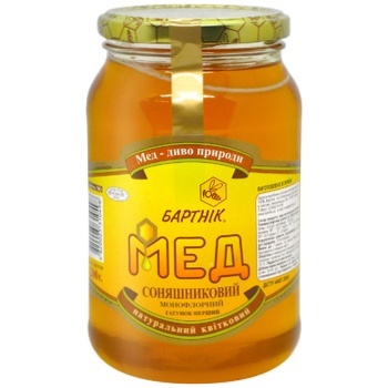 Bartnik Sunflower Honey 1.2kg - buy, prices for MegaMarket - photo 1