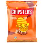 Chipsters Sausages with Mustard Flavored Potato Chips 110g