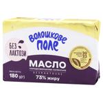 Масло Волошкове Поле Крестьянское сладкосливочное безлактозное 73% 180г