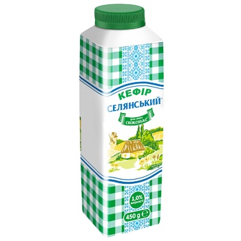 Кефир Селянський 1% 450г - купить, цены на МегаМаркет - фото 2