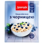 Каша вівсяна Добродія з чорницею 40г