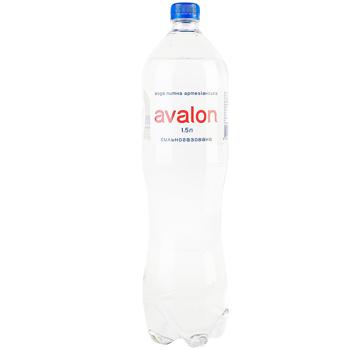 Вода питьевая Avalon артезианская сильногазированная 1,5л - купить, цены на Auchan - фото 1