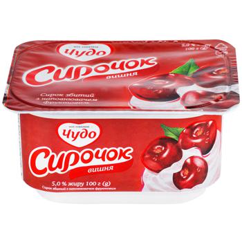 Десерт творожный Чудо Вишня 5% 100г - купить, цены на Auchan - фото 2