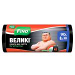 Fino Big Garbage Bags 90l 20pcs