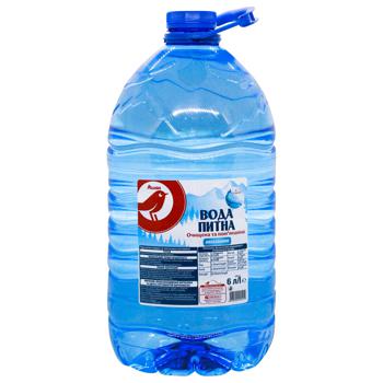 Вода питна Auchan негазована 6л - купити, ціни на Auchan - фото 1