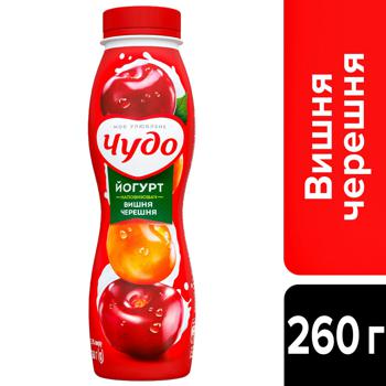 Йогурт Чудо вишня-черешня 2,5% 260г - купити, ціни на NOVUS - фото 3