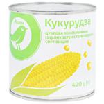 Кукурудза Auchan цукрова 420г