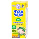 Chudo-Chado banana-apple juice with pulp without sugar for children from 6 months 200ml