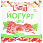 Йогурт Злагода Малина 1% 400г