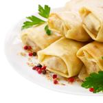 Блины с мясом