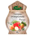 Приправа Любисток Рецепти від шефа Універсальна 40г