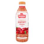 Йогурт Ферма Черешня 1,5% 820г