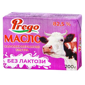 Prego Sweet Cream Extra Butter without Lactose 82.5% 200g - buy, prices for NOVUS - photo 1