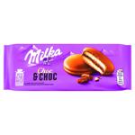 Milka Sandwich-cookies Covered in Milk Chocolate with Chocolate Filling 150g