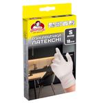 Pomichnytsya latex gloves size S 10pcs