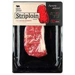 Яловичина корейка Steak Striploin SS вакуумна упаковка