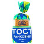 Хліб Цар Хліб Тост ранковий Фітнес нарізаний 330г