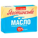 Масло Яготинське Селянське солодковершкове 73% 180г