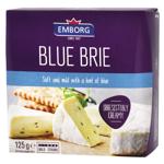 Emborg Blue Brie Cheese 60% 125g