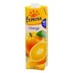 Сік Cyprina апельсиновий 1л