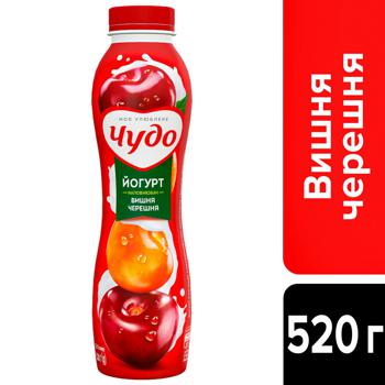 Йогурт Чудо вишня-черешня 2,5% 520г - купить, цены на МегаМаркет - фото 3
