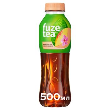 Чай холодний Fuzetea персик та троянда чорний 0,5л - купити, ціни на Auchan - фото 2
