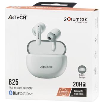A4Tech B25 Grayish White Headphones - buy, prices for Auchan - photo 1