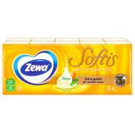 Платки Zewa Softis Soft&Sensitive бумажные 10х9шт