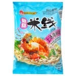 Локшина Hezhong рисова зі смаком морепродуктів 105г