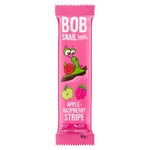 Цукерки Bob Snail яблучно-малиновий страйп 14г
