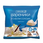 Вареники Геркулес с творогом сладкие 400г