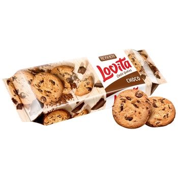 Roshen Lovita With Chocolate Drops Biscuits - buy, prices for NOVUS - photo 3
