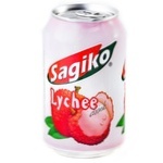 Напій Sagiko зі смаком лічі 0,32л