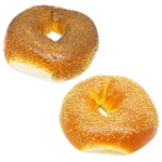 Auchan Bagel Bun 100g in assortment