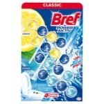 Bref Power Active Lemon Freshness and Ocean Breeze Toilet Block 50g*4pcs