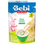 Каша Bebi Premium безмолочна вівсяна для дітей з 5 місяців 200г