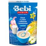 Каша Bebi Premium 3 злаки яблуко ромашка 200г