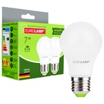 Промо-набір Eurolamp Led Лампа A60 7W E27 4000K 1+1