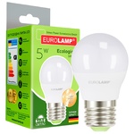 Лампа світлодіодна Eurolamp Е27 5W 4000К