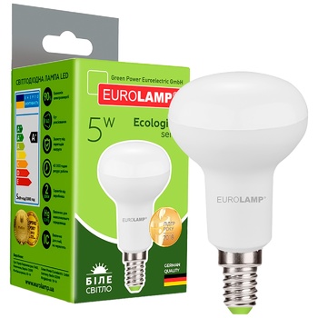 Лампа Eurolamp LED P R39 5W E14 4000K - купити, ціни на МегаМаркет - фото 1
