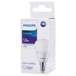 Лампа Philips Ecohome LED Lustre світлодіодна 5W E14 4000К