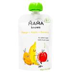 Mama Knows Mango-Apple-Banana Puree 90g