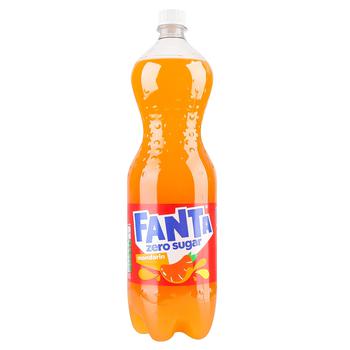 Fanta Mandarin Sugar-Free Carbonated Drink 1.25l - buy, prices for Auchan - photo 1