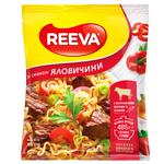 Локшина Reeva зі смаком яловичини 85г