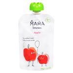 Mama Knows Sugar-free Apple Puree 90g
