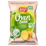 Чипси Lays Запечені смак йогурт і трави 125г